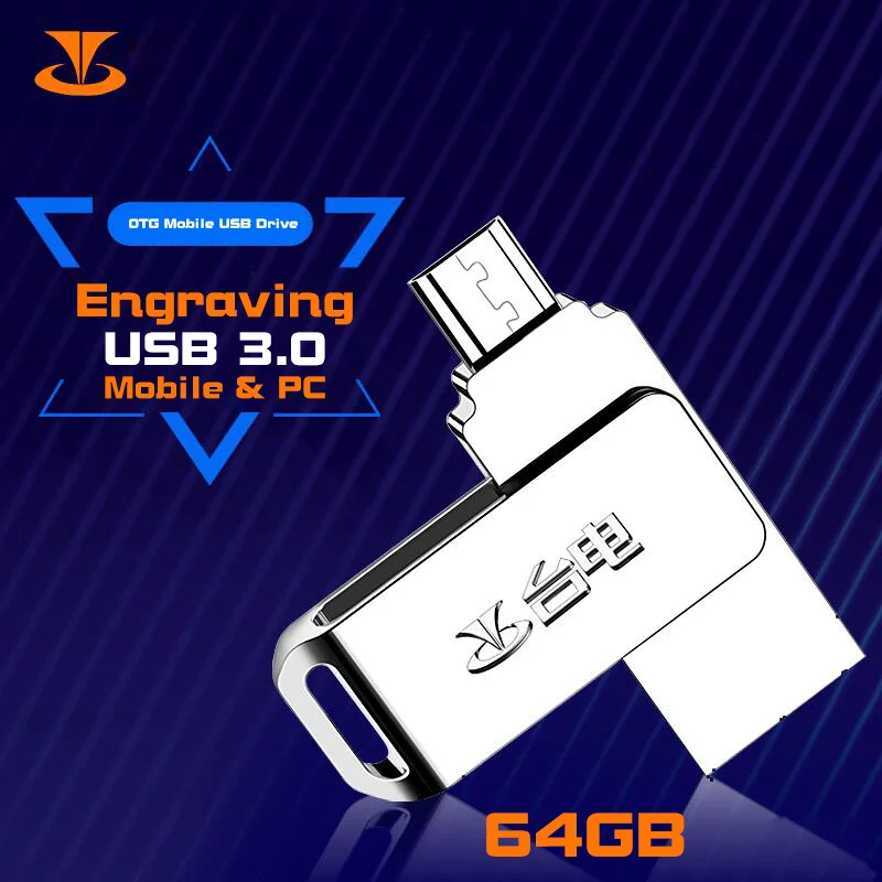 Teclast OTG 64 ГБ карту флэш-памяти с интерфейсом USB 3.0 Флеш накопитель 16