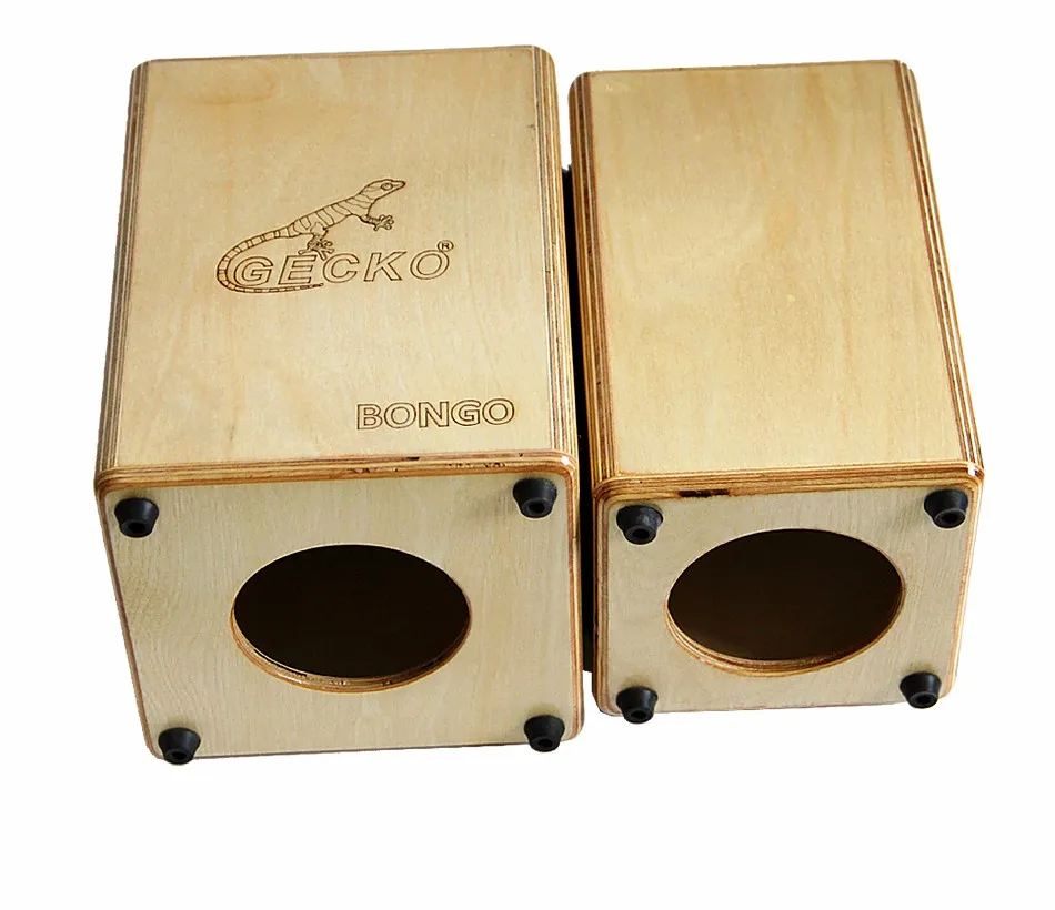 GECKO Cajon BONGO-2 два сиамских березы натурального дерева