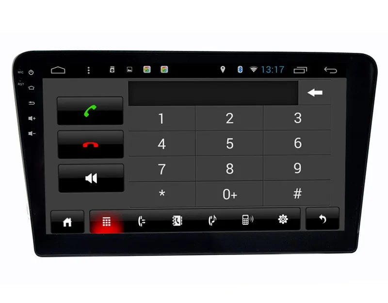Sale 10.1 inch Screen Car DVD Player GPS Navigation System Auto Radio for Volkswagen VW Santana 2013 2014 2015 with Android 5.1.1 15