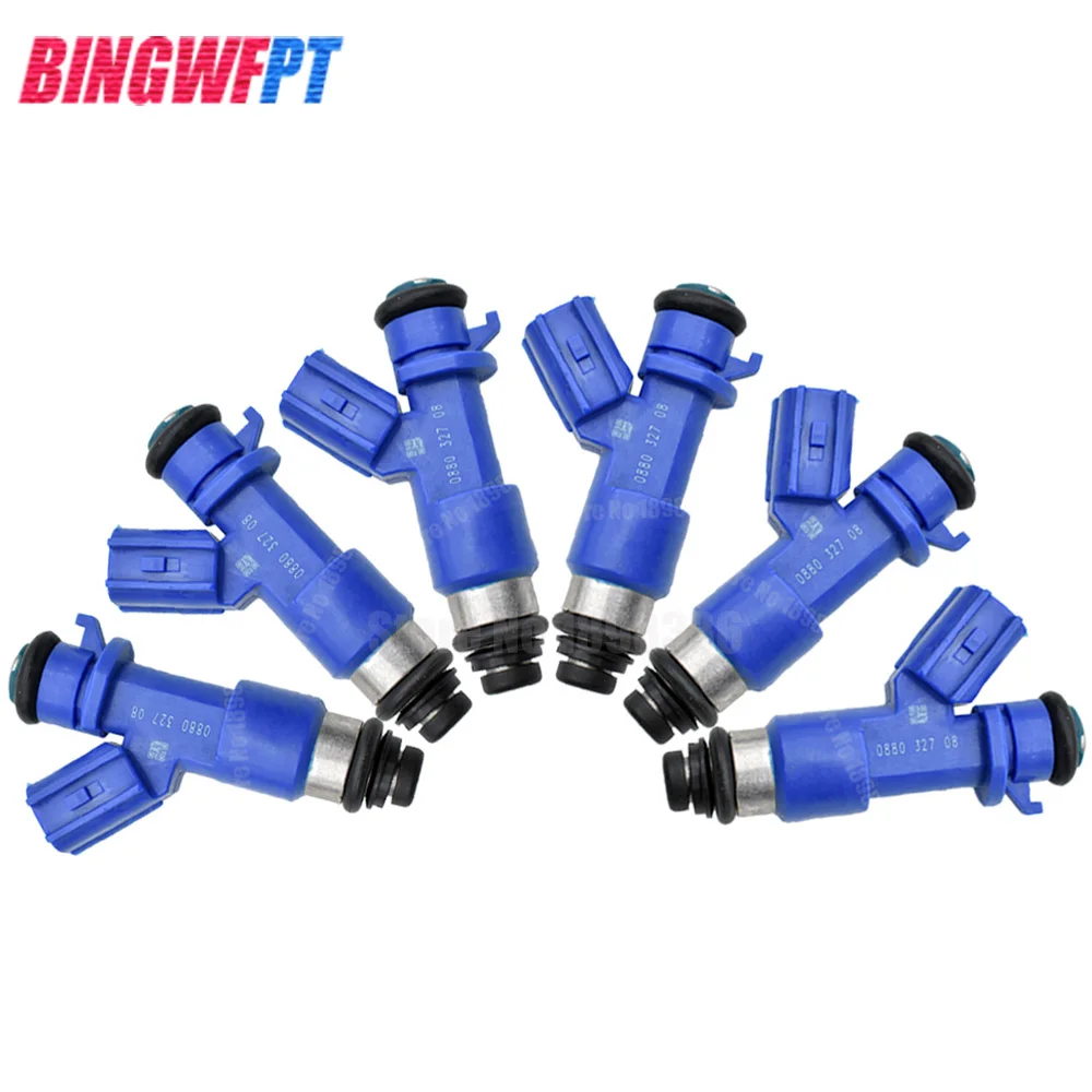 6pcs 410cc Fuel Injectors for Acura Honda Civic RDX Integra RSX K20 K24 B16 B18 16450RWCA01 16450-RWC-A01 | Автомобили и