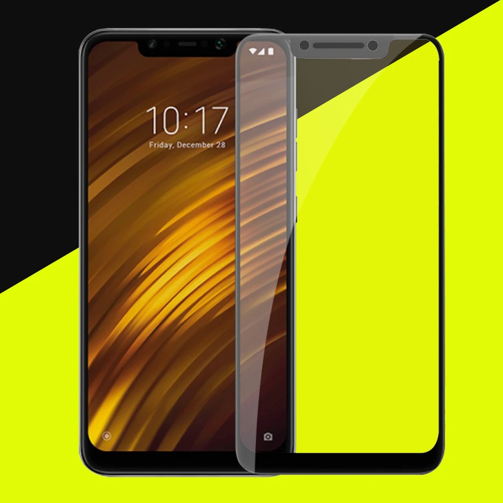 Pocophone f1 стекло F1 защитное покрытие из закаленного стекла для экрана xiaomi Mi 8