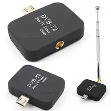 Для телефона Android Pad D ТВ спутниковый ресивер микро USB часы ТВ DVB-T2 сигнал HD809 HD цифровой ТВ приемник USB DVB-T2 ТВ