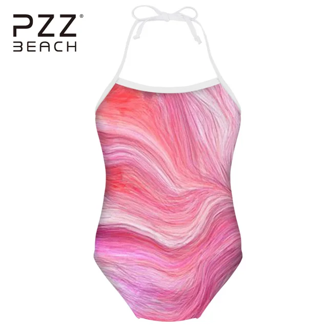 Best Offers Simple Children's Swimwear Halter Bodysuit One Piece Swimsuit Summer Girls Bathing Suits Biquini Best Offers Simple Children's Swimwear Halter Bodysuit One Piece Swimsuit Summer Girls Bathing Suits Biquini