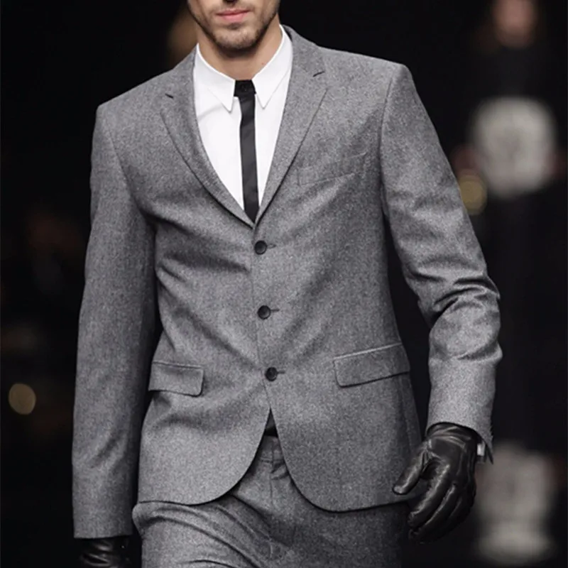 

Latest Coat Pant Designs Grey Men Suit 2017 Slim Fit Skinny 2 PieceTuxedo Custom Casual Gentle mens Suits Blazer Terno Masculino