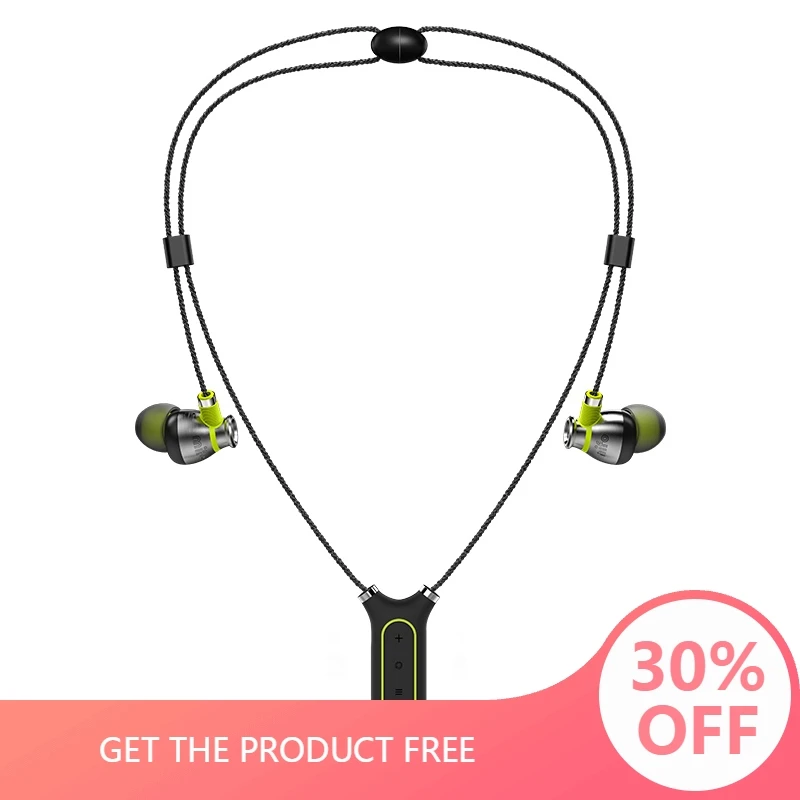 

Mifo i2 Bluetooth Earphone Waterproof Neck Headset Necklace Wireless Headphones With Built In Mp3 Player For Sports Running