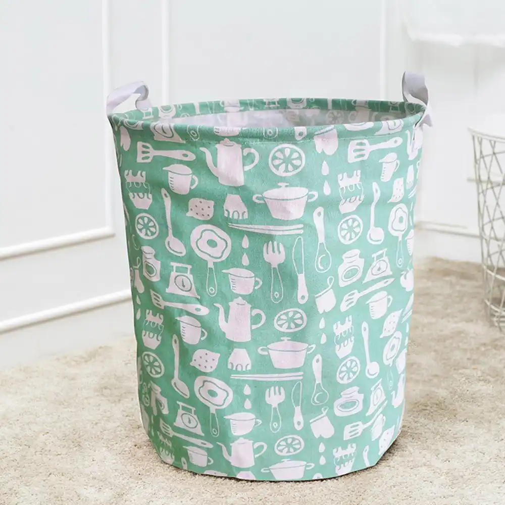 Detail Feedback Questions About Dirty Clothes Storage Basket Folding Dirty Clothes Storage Basket Folding Waterproof Clothe Laundry Cotton Linen Kids Toy Sundries
