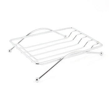 

Bathroom Shower Soap Holder Stainless Steel Rack Tray Strainer 4.3"