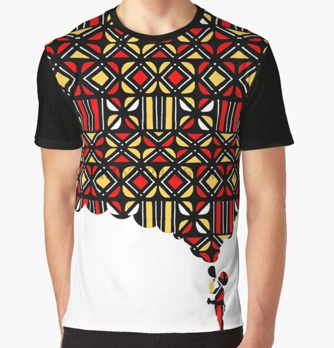 

All Over Print T-Shirt Men Funy tshirt Blowing bubbles Samakaka print Short Sleeve O-Neck Graphic Tops Tee women t shirt