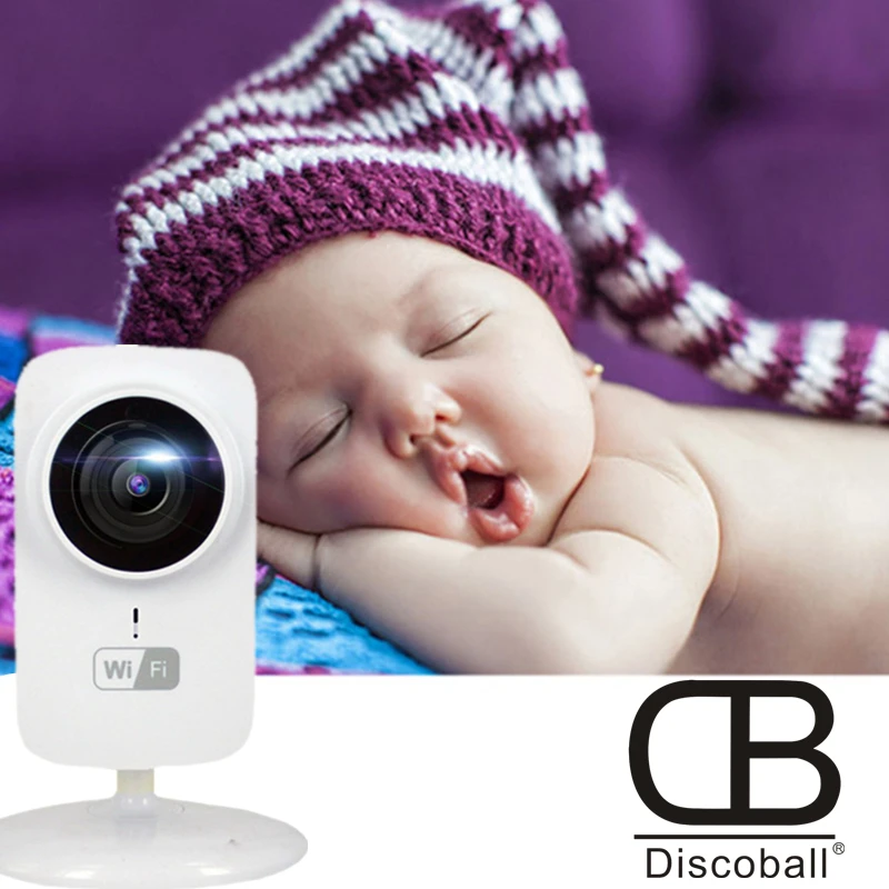 Мини Wi Fi IP камера беспроводная 720P HD P2P Onvif смарт видеоняня камера|security home|security