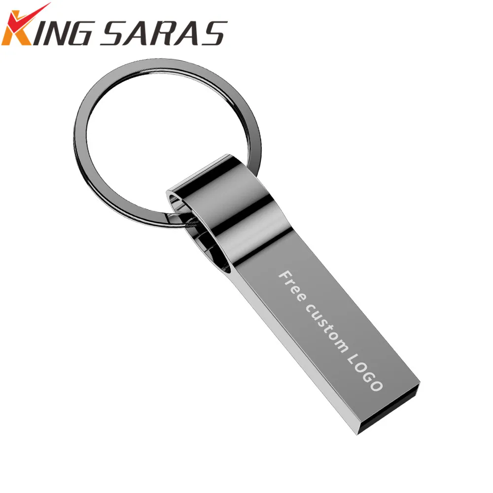 Новинка, usb флеш-накопитель, 32 ГБ, Металлическая USB 3,0, usb флешка, 4 ГБ, 8 ГБ, 16 ГБ, флешка, 64 ГБ, серая ручка для ключей, флешка, 128 ГБ, печать логотипа