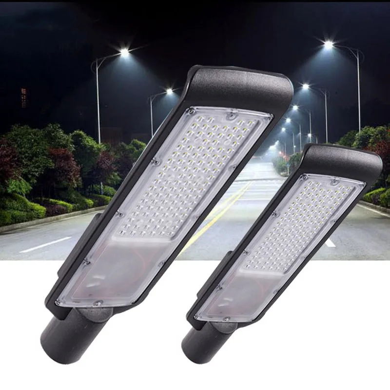 1pc 30W 50W Street Light Led Outdoor Lighting Waterproof IP65 AC85-265V Industrial Garden Road Square Highway Plaza Lamp kashira highway