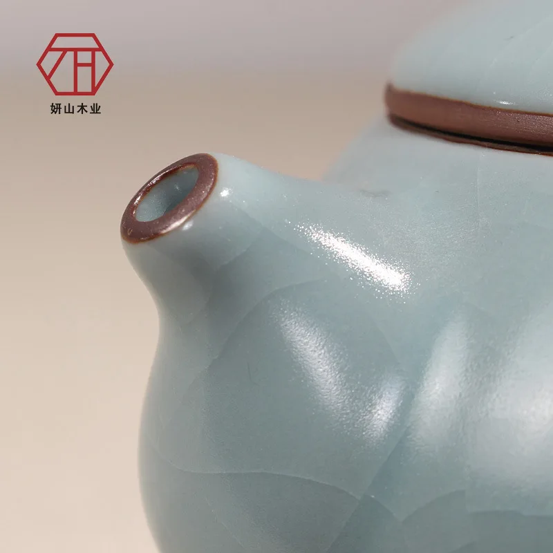  [Yan Mountain] static Blue 11 new Chinese gaming Ruyao creative Kung Fu tea gift wholesale