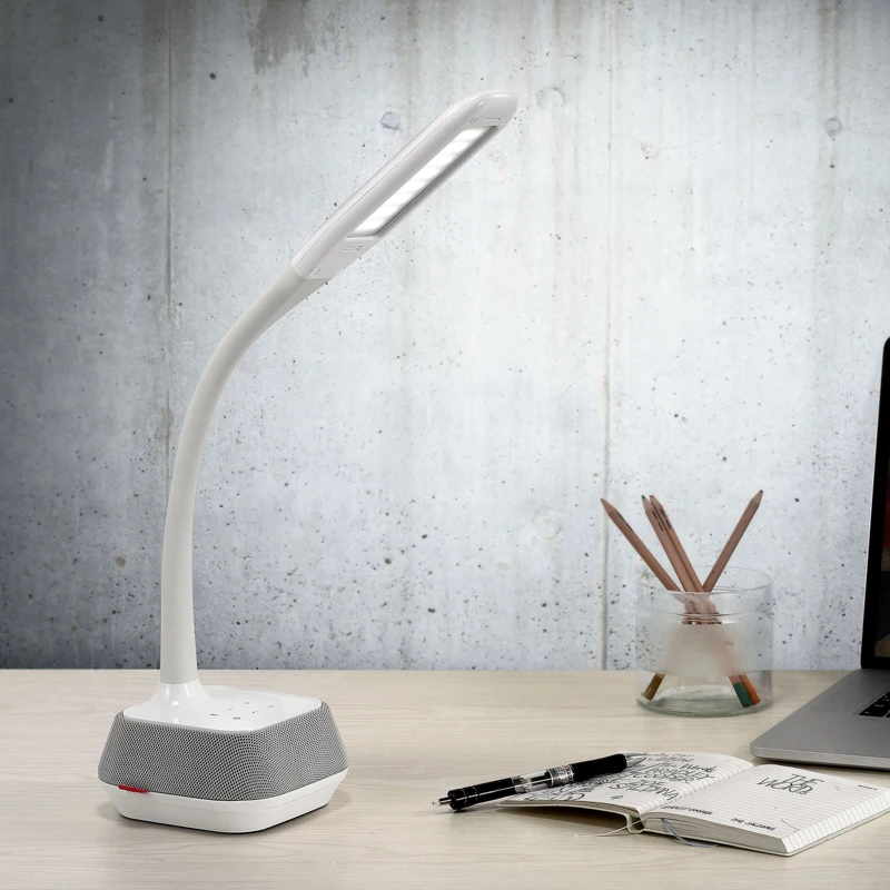 

2017 Bluetooth Stereo LED Table Lamp Modern Desk Light Touch Flexible Student Kindle Book Night Reading for Study Dormitory