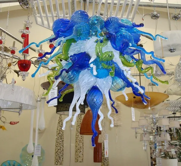 Candelabro de cristal Murano antiguo de tipo contemporáneomurano glass chandelierglass