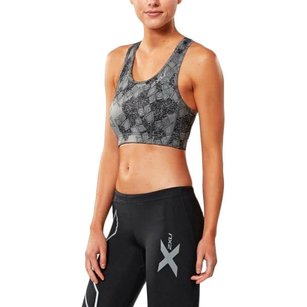 Серый XX Vent женский топ 2XU Running TmallFS - Цвет: Серый