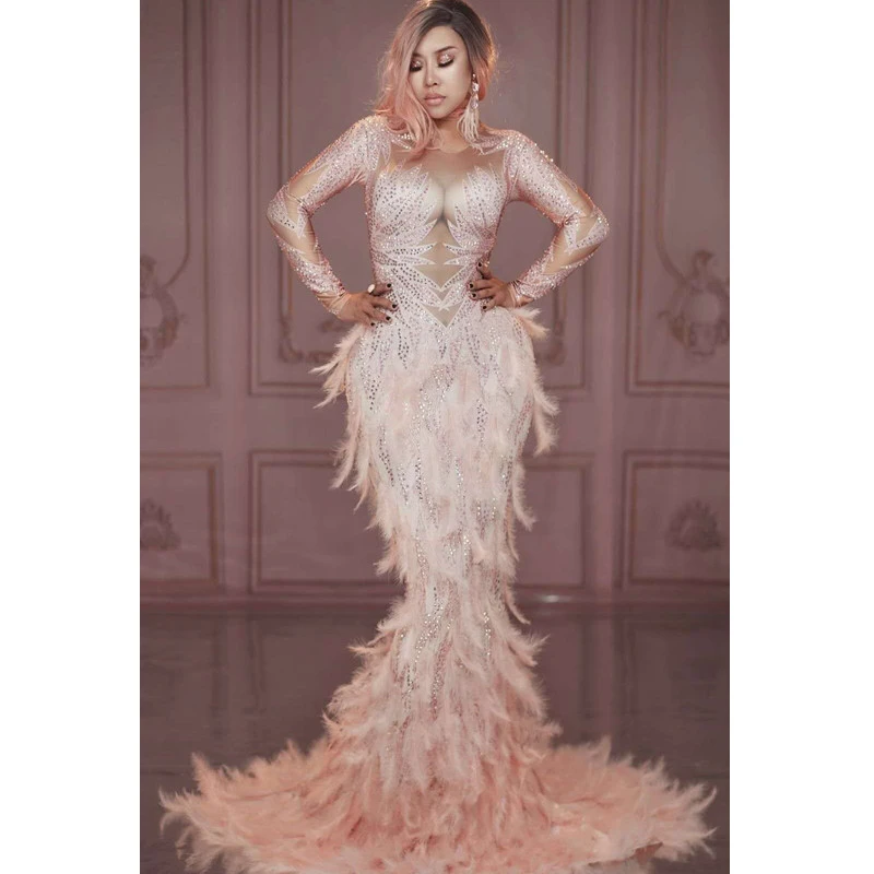 long dress for party wedding