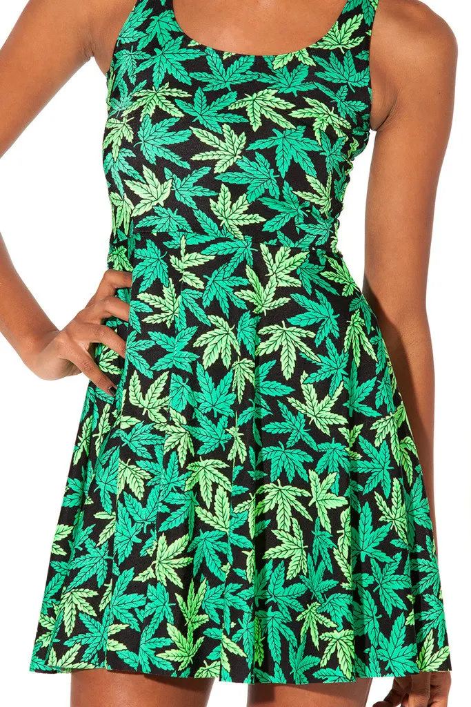 The new spring green digital printing pleated font b dress b font font b sexy b