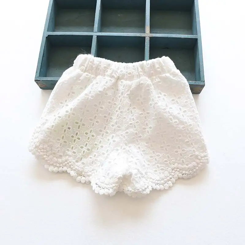 Princess Lace Baby girls shorts Summer Spring children shorts kids for girls clothes toddler girl clothing