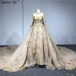 Дубай роскошный короткий рукав длинный шлейф свадебное платье высокого класса роскошный большой шлейф свадебное платье невесты 2019