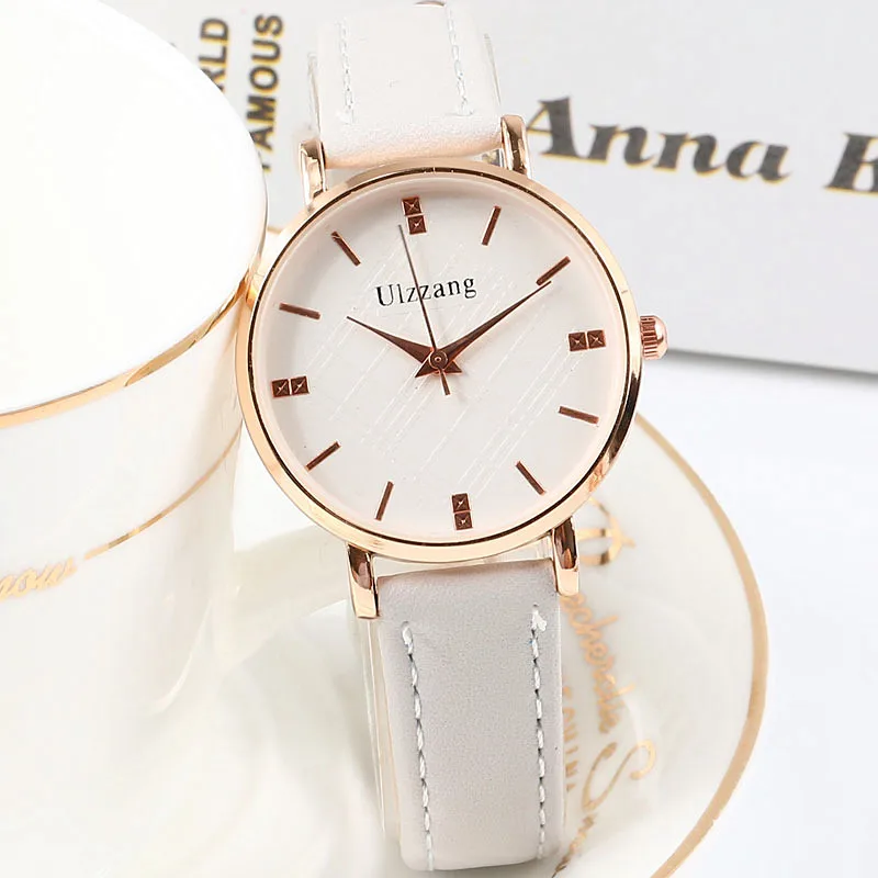 

Korean Fashion Simple Small Dail Women's Dress Watch Students Quartz Watches Fresh Temperament Woman's WristWatch Female Clock