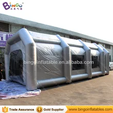 10x5x3.5 м портативный надувные paint booth с 2 воздуха для живописи Бизнес-33 футов Длинные игрушка палатка