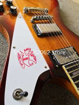 

Custom Sunburst Fire bird electric guitar HH Pickups Chrome Hardwares Ebony fingerboard.customized!Y-23