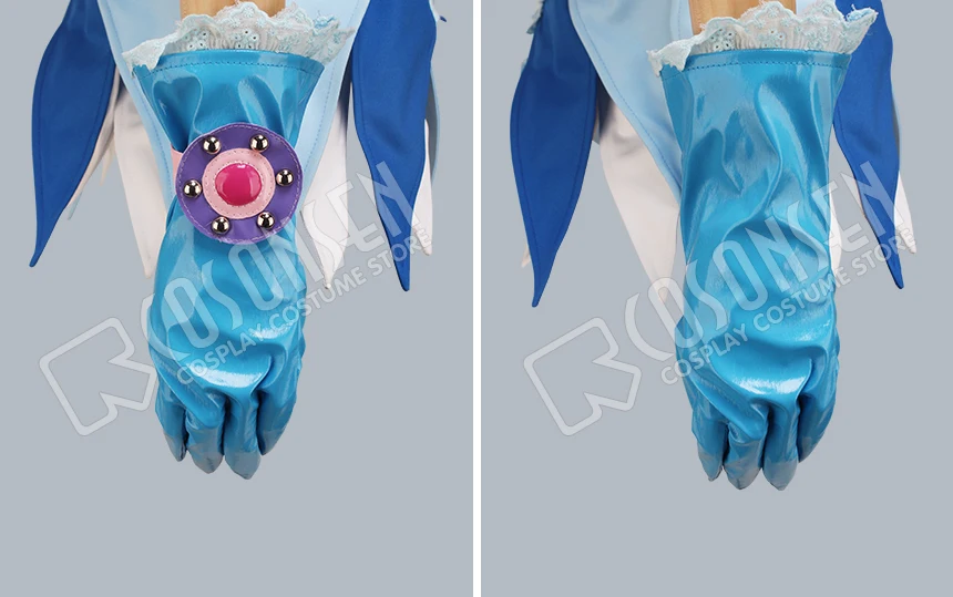 Косплей ONSEN аниме волшебный DoReMi Ojamajo Doremi Senoo Aiko Ai-chan синий костюм для косплея платье любой размер
