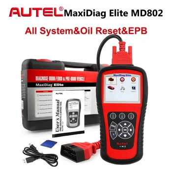 

Autel Maxidiag Elite MD802 All Systems (DS model+Oil Service Reset+EPB+Data Stream) Autel MD802 Diagnostic Tool Update Online