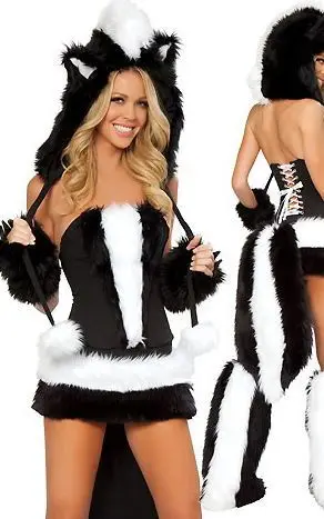 sexy fur costume