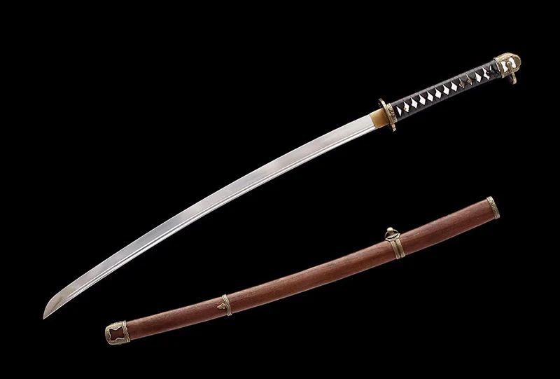 Handmade 9260 Spring steel Katana Funcational real Japanese Sword 98Soldier's sword Full tang blade very sharp