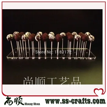 

single tier Acrylic Cake pop Display/Shelf Lollipop Display/Stand