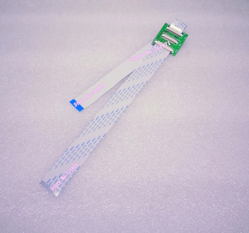 

EJ080NA04C AT034TN24V.1 0.5 Pitch TTL 50Pin to 40P Connector Adapter 50cm FFC Line Flexible Flat Cable 50P to 40P FFC FPC TTL