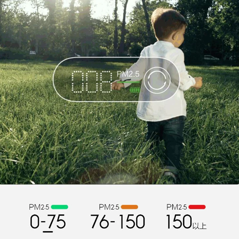 Xiao mi Smart mi PM2.5 детектор воздуха mi ni портативный чувствительный mi jia монитор качества воздуха для домашнего офиса автомобиля mi светодиодный экран