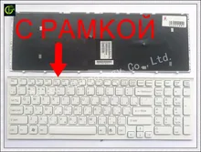 Frame Russian Keyboard for Sony vaio VPCEB36FG VPCEB4J1R VPC-EB1E9R VPC-EB VPCEB VPC EB pcg-71211v V111678B 148793271 RU white