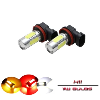

H11 PGJ19-2 11W Led Light Bulbs Led For Fog Light Driving Running Light Replacement Bulb Car Styling