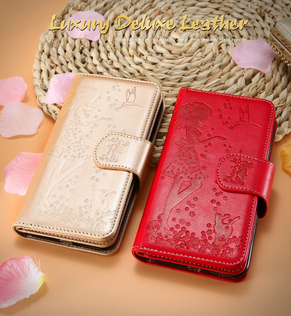 leather stand wallet case for iPhone 6 6s 7 7 Plus 5s SE Case (1)