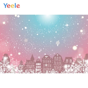 

Yeele Wallpaper Winter China Cut Fallen Snow Castle Photography Backdrop Personalized Photographic Backgrounds For Photo Studio