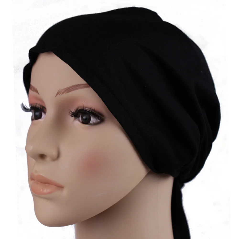 2017 musulmans Foulards hijab châle Islamique Femmes Musulmanes Foulard de Coton Underscarf Hijab Couverture Couvre Capot de mod.