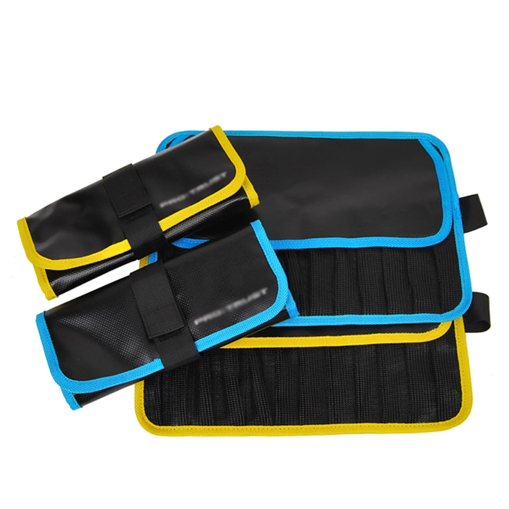 

Sea Fishing soft lure Jigging Jig bag waterproof Canvas bags Lure tool accessories bag 33x22cm