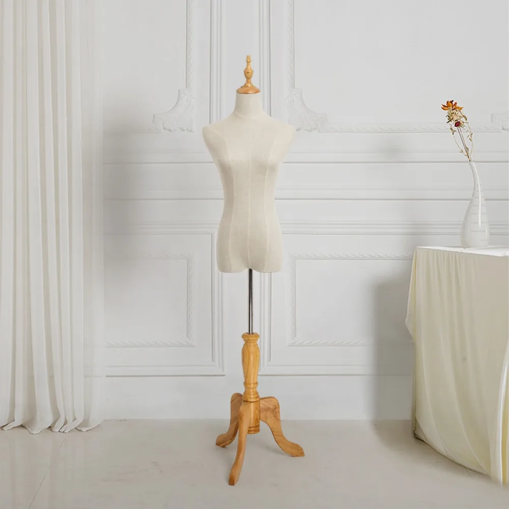 

Props female half body mannequin cloth model hanger human body women's wedding dress model fabric mannequin