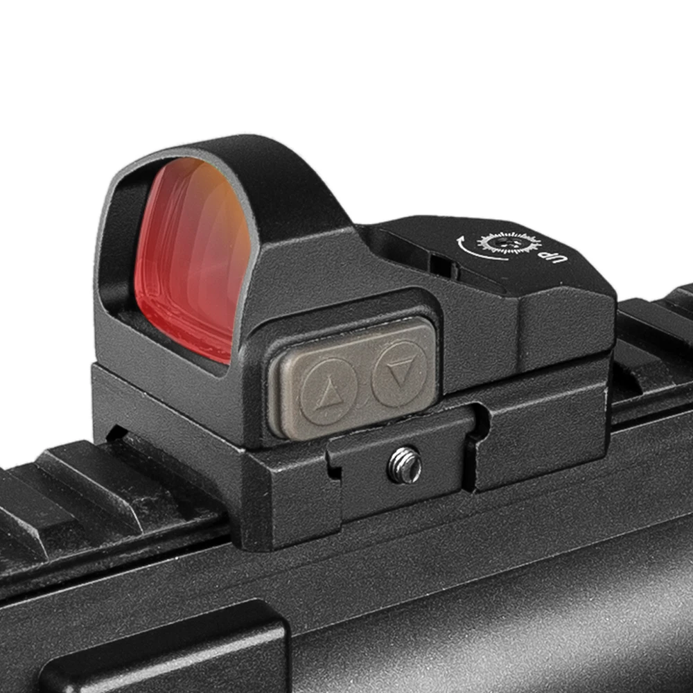 Новый Тактический лазерный прицел Fire Wolf с красной точкой регулировка 2MOA 1X