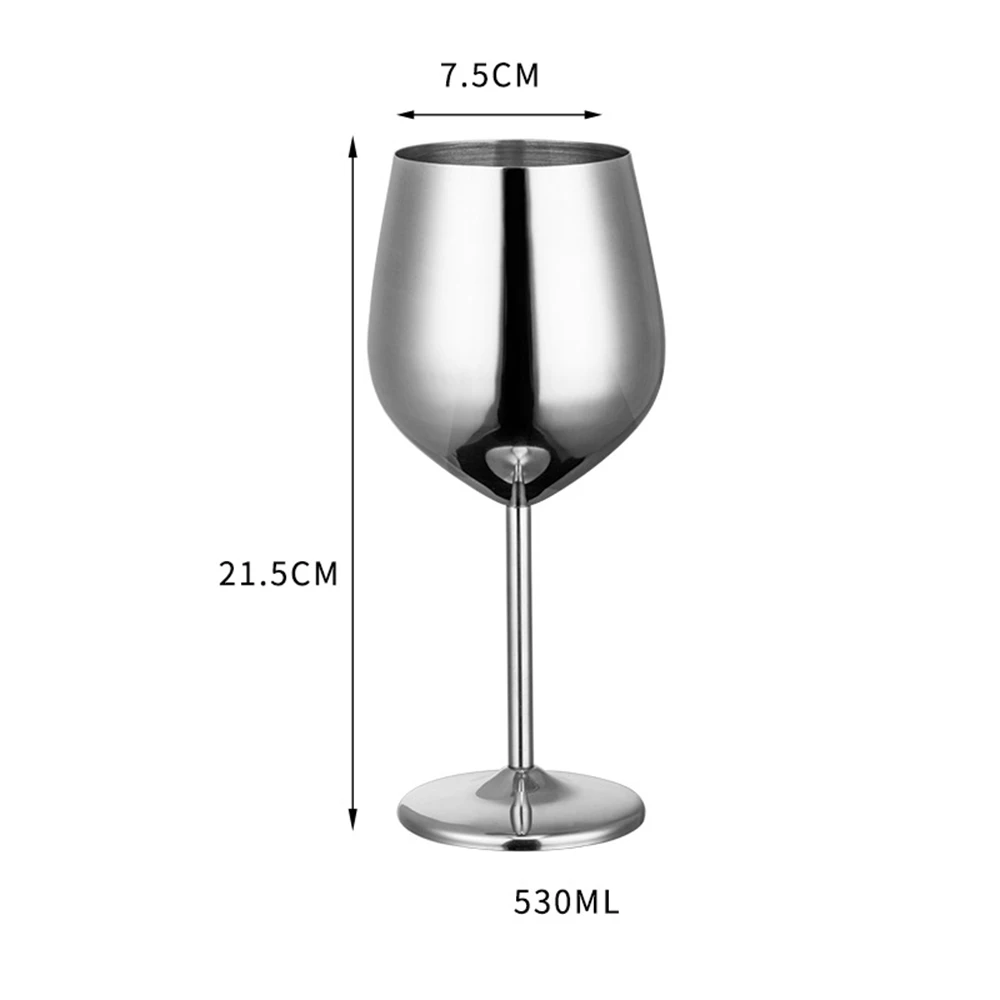 Блестящее металлическое шампанское флейты креативная нержавеющая сталь для свадебной вечеринки красное вино стеклянная рюмка для коньяка стекло es бар поставки