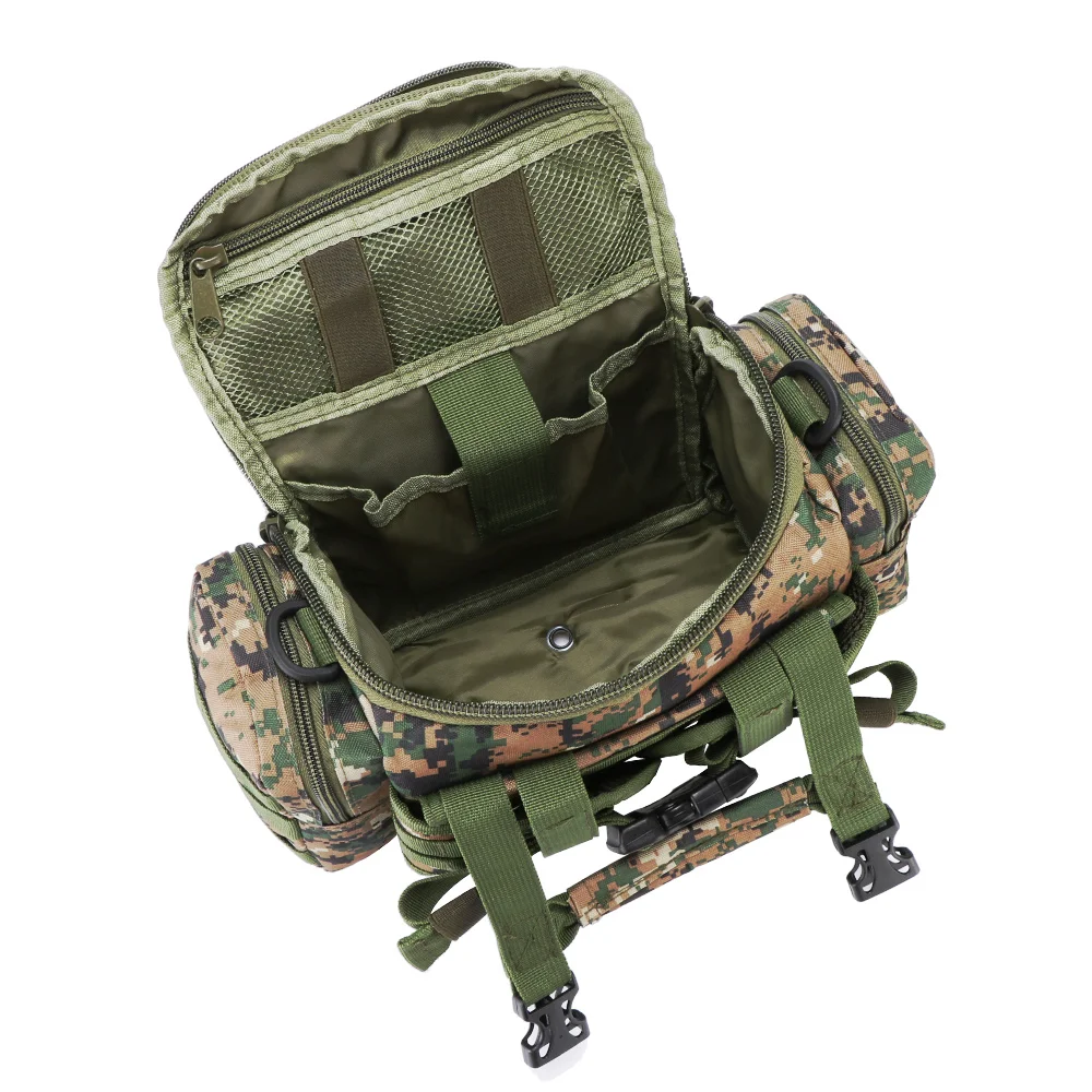 Bolsa de Isca de Pesca Bolsa de Equipamento de Pesca Pacote de Cintura ao ar 30*18*20cm com Alça de Ombro Multifuncional Mochila Livre 3 cintura ao ar livre 30*18*20cm com alça de ombro