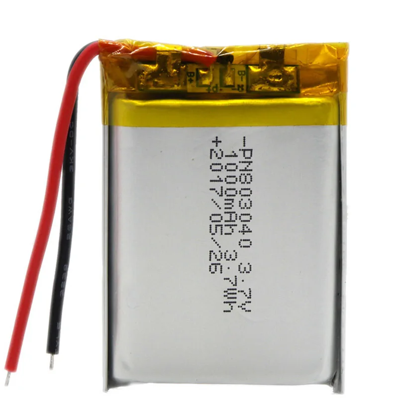 3,7 V 1000mAh 803040 литий-полимерный литий-ионный аккумулятор для MP4 MP5 gps psp мобильных карманных ПК электронных книг bluetooth