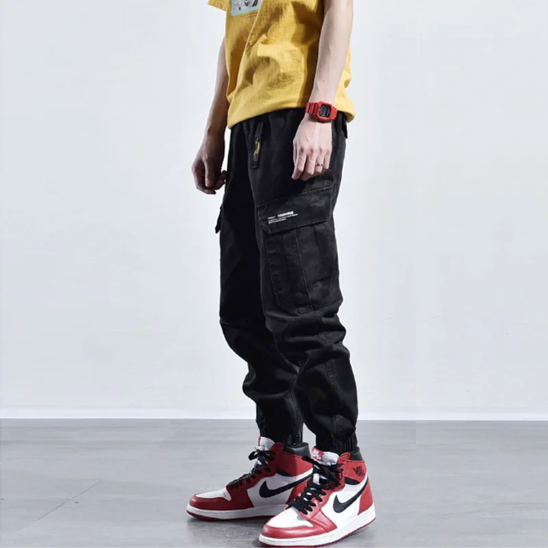 

Fashion Streetwear Men Jeans Casual Harem Trousers Camouflage Military Pants hombre Big Pocket Cargo Pants Men Hip Hop Joggers