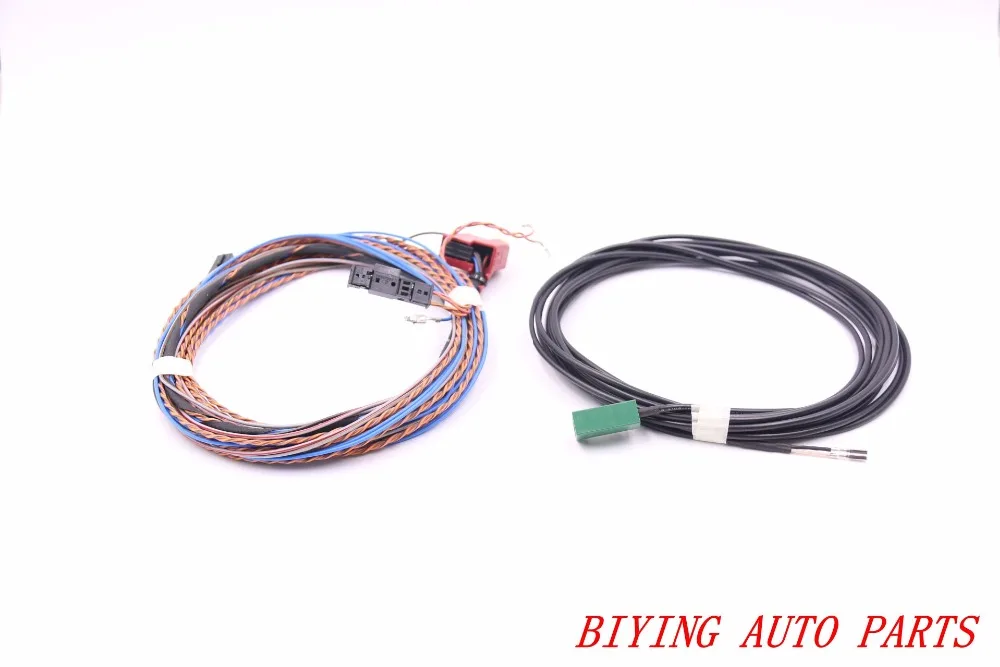

Rear High Line AV Camera KIT With Guidance Line Install harness Wire Cable For Audi A3 S3 8V