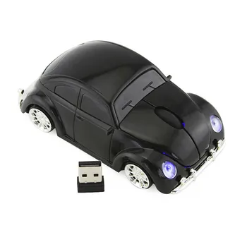 

Hot Sale Wireless Mice Fashion Car Beetle Shaped Mouse 1000DPI 2.4GHZ Optical Mouse With USB Interface For Computer Laptop PC