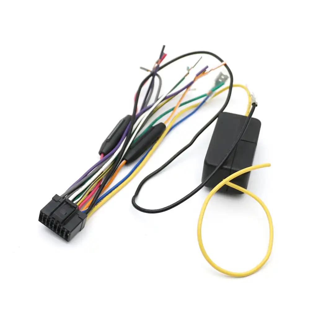 Atocoto Car Power Stereo Radio Wire Harness With Fuse