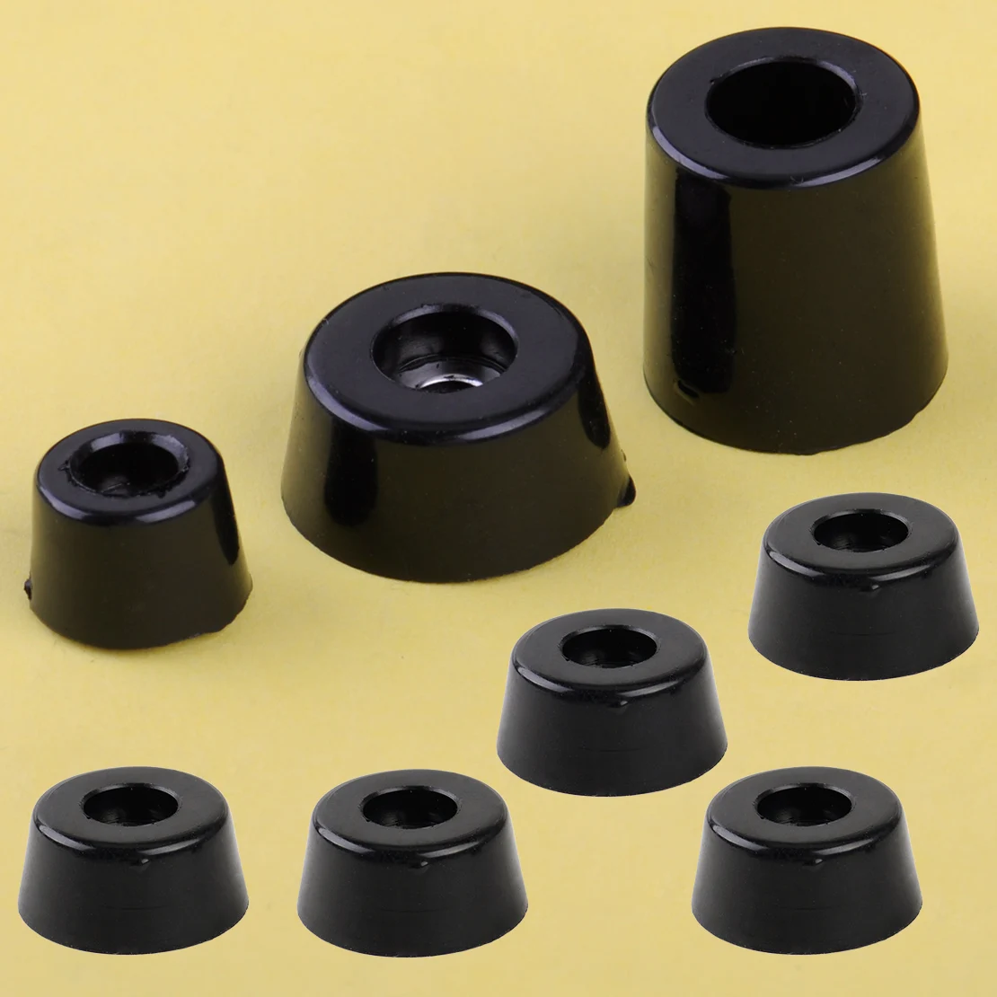 8 قطع رئيس مجلس الوزراء الأثاث كرسي الجدول مربع مخروطي المطاط القدم سادة حامل صدمة امتصاص S/M/L زلق المقاومة