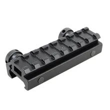 Тактический плоский стояк 8 слотов Picatinny Weaver Rail Scope Mount